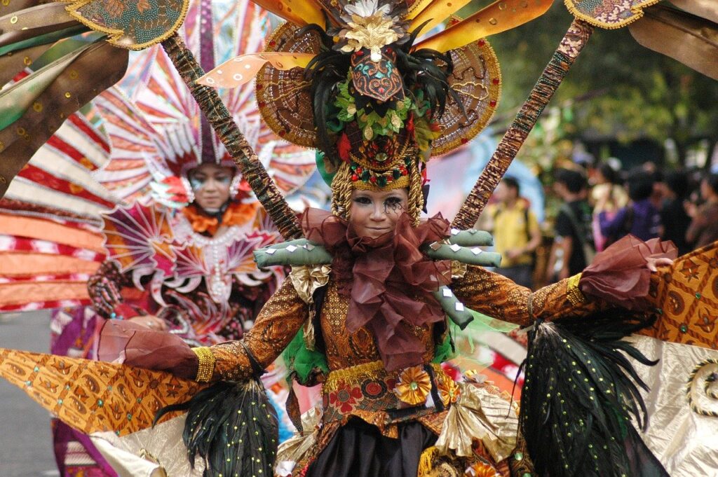 carnival surakarta indonesia batik 8028612